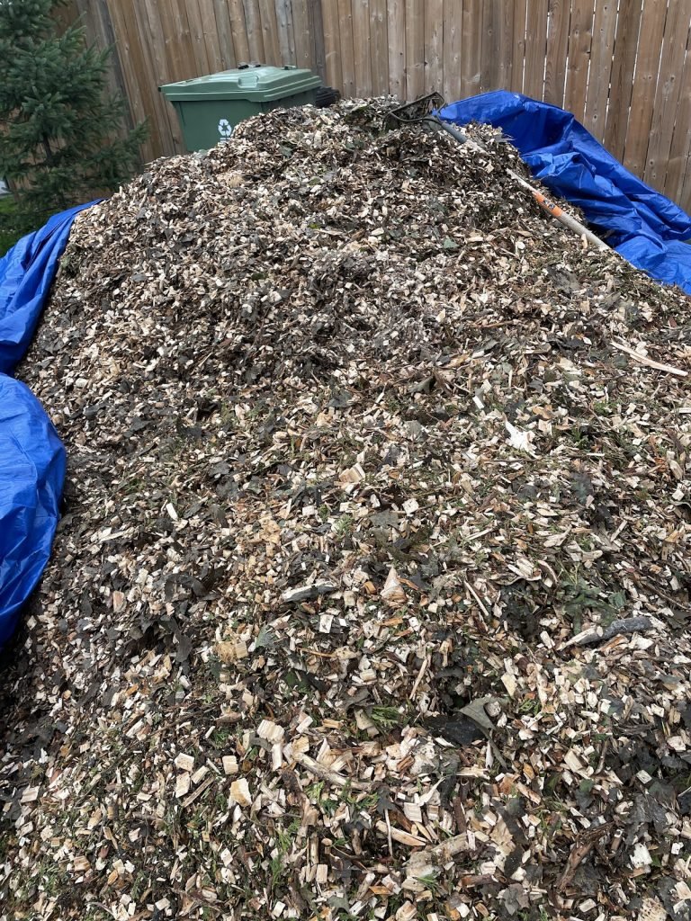 wood chip delivery